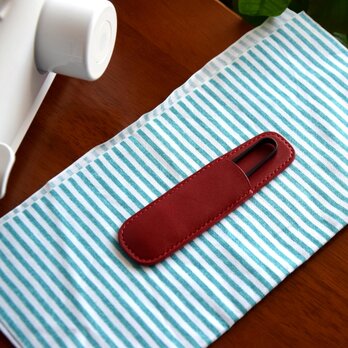 【全７色】レザーのはさみカバー　和ばさみ用