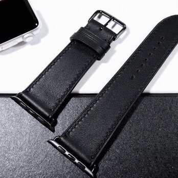 高級レザー　スイフトレザー　腕時計　アップルウォッチバンド　Apple Watchの革ベルトメンズ　レディース　時計ベルト　皮　の画像