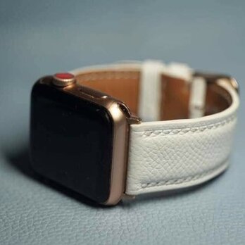『高級革使用』イタリアモンタナ社製 本革 時計ベルト  アップルウォッチバンド　腕時計　革ベルト　皮　革の画像