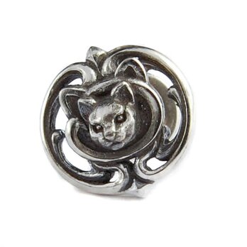 ネコピアス② 片耳　【受注制作】