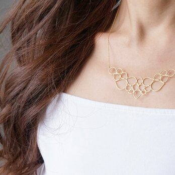【Israel】14KGF Necklace,Abstract-006-　の画像