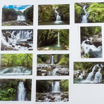 Lサイズの写真・南九州の滝がメインの風景11枚セット(L023)の画像