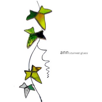 ステンドグラス　アイビーRF200827-Gの画像