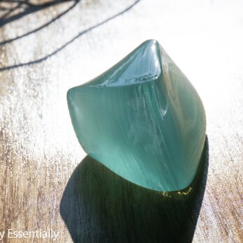 【１点限定制作】● ガラスのインテリアオブジェ - 「 光の滑り台 」 #018の画像