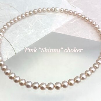 Pink "Shinny" choker（ピンクシャイニーチョーカー）の画像