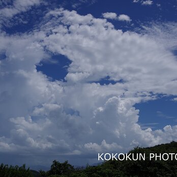 雲のある風景4「ポストカード５枚セット」の画像