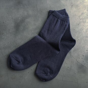 和紙靴下　REGULAR　藍色 (NAVY)の画像
