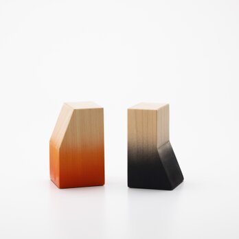 PA RANGE BOOK END Orange•Blackの画像