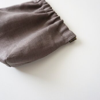 NOW ON SALE 40%OFF SIMPLE POUCH / smokybrownの画像