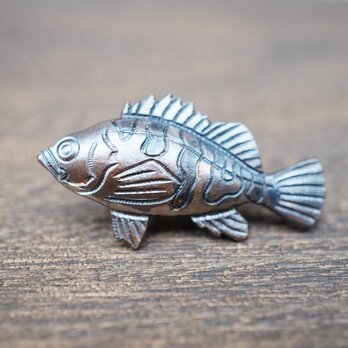 ちょっと出来栄えに惚れています。【メバル】釣好きの心をくすぐる魚のピンズ（全12種類）の画像