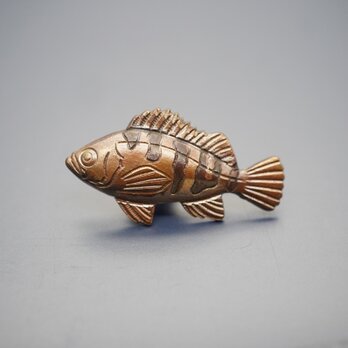 ちょっと出来栄えに惚れています。【メバル】釣好き、お魚好きの心をくすぐるピンズ（全22種類）の画像