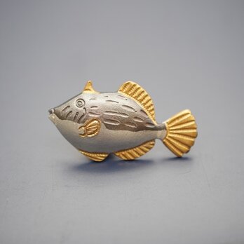 おちょぼ口が可愛い【カワハギ】釣好き、お魚好きの心をくすぐるピンズ（全22種類）の画像