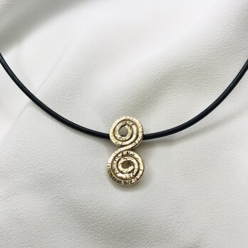 14KGF 2way ぐるぐるチョーカーヘッド&ブローチ