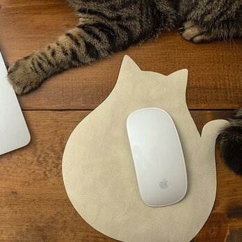 猫好きにはたまらないマウスパッド (MSPAD) 日本製 国産素材【5～11日以内発送】の画像