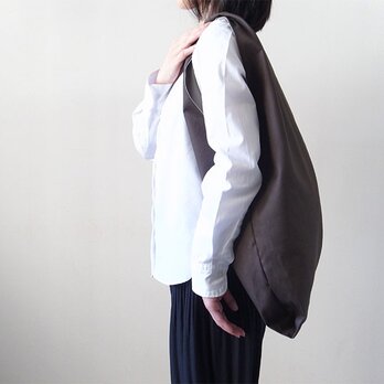 Bicolor Cloth Bag （チャコールグレー）：カレン クオイルの画像