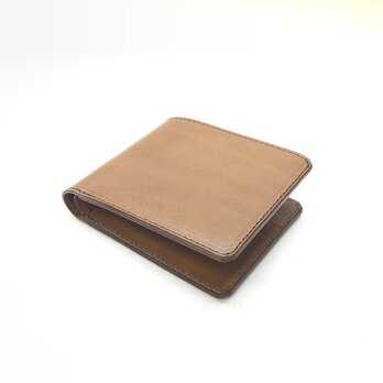 牛革二つ折り財布（両面カードポケット）＊受注製作＊の画像