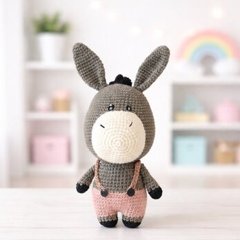 あみぐるみ ろば 編みぐるみ プレゼント 出産祝い