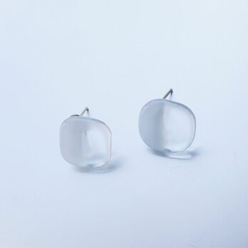 White Square Earringの画像