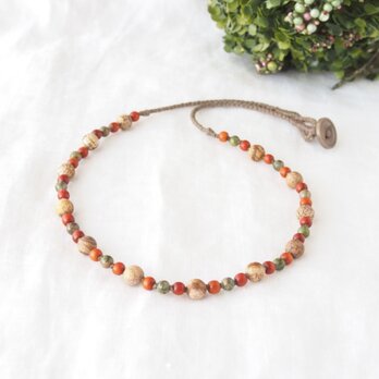 Forest Color（short necklace）の画像