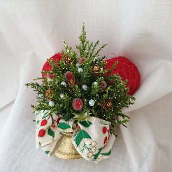 heart de christmas  wreath ( red )の画像