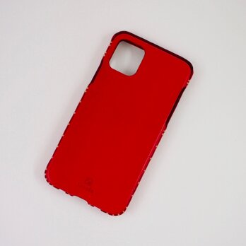 Leather handmade case  /  iPhone 11シリーズ：【カラー】レッドの画像