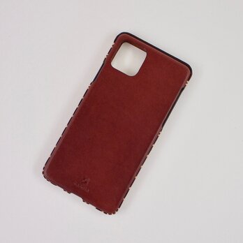 Leather handmade case  /  iPhone 11シリーズ：【カラー】マホガニーの画像