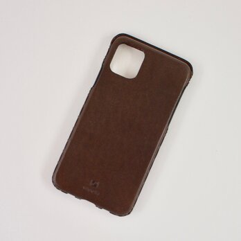 Leather handmade case  /  iPhone 11シリーズ：【カラー】ダークブラウンの画像