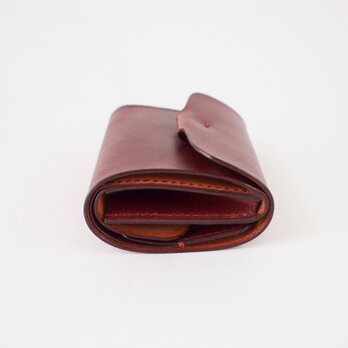 折りたたみ財布：【カラー】マホガニーの画像