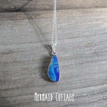 Grand Blue Opal Necklace *Sv925*訳あり品の画像