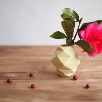 origami一輪挿し(イエロー)