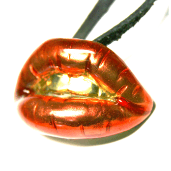 SOLID DESIGN SDr-049 人体シリーズ ミラグロリップスペンダント (Red)の画像