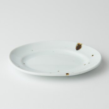 オーバル リム皿