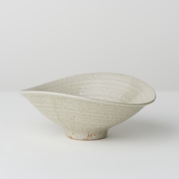 りんご灰釉たわみ鉢