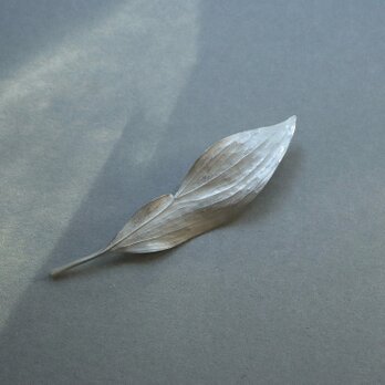 Leaf brooch Silver925の画像