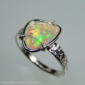 エチオピア オパール・リング ＊ Ethiopian Opal Ring ▽の画像