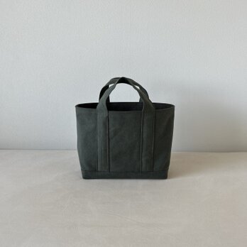 TOTE BAG -bicolor- (M) / armygreen × graybrownの画像