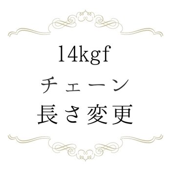 【変更オプション】14kgfチェーン長さの画像