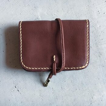 ACCORDION　WALLET SMALL  BROWNの画像