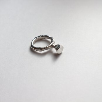 【Silver925】 古代の指輪/盃の画像