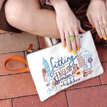 ENGLISH GARDEN クラッチバッグ