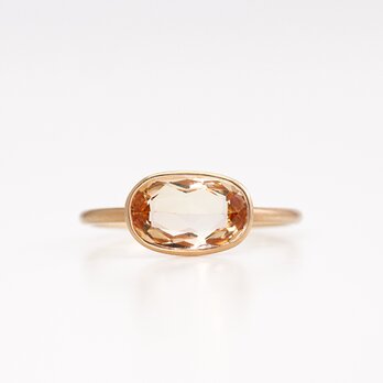 Imperial topaz ring / Ovalの画像