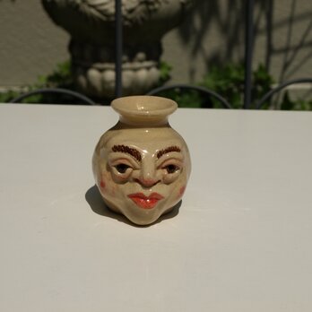 「人面壺 Bobby (Human face pot, Bobby）」の画像