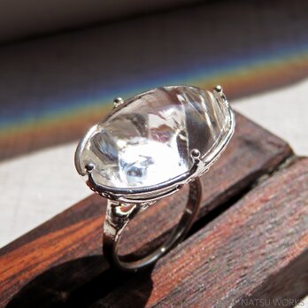 クォーツ リング ＊ Crashed Quartz Ring Vllの画像