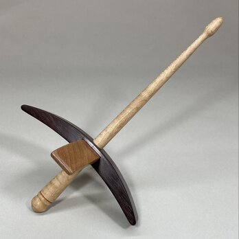 ターキッシュスピンドル　紡ぎ道具　ローズウッドの画像