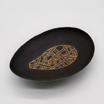 アシツキ 楕円皿の画像