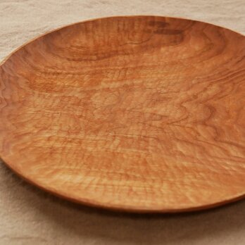 大皿347 鬼胡桃 オイル仕上げ　#0289