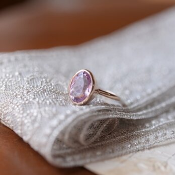 花香 アフガニスタンクンツァイトのリング [kakou#10]