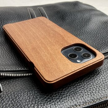 【受注生産】実績と安心サポート　iPhone 12 promax  専用木製ケースの画像