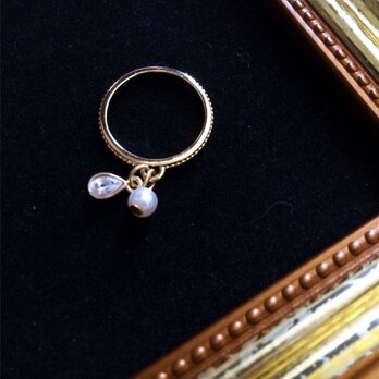Drop&Pearl Ringの画像