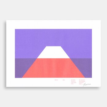 Art Print (Riso) / Risoscape 富士山#5の画像